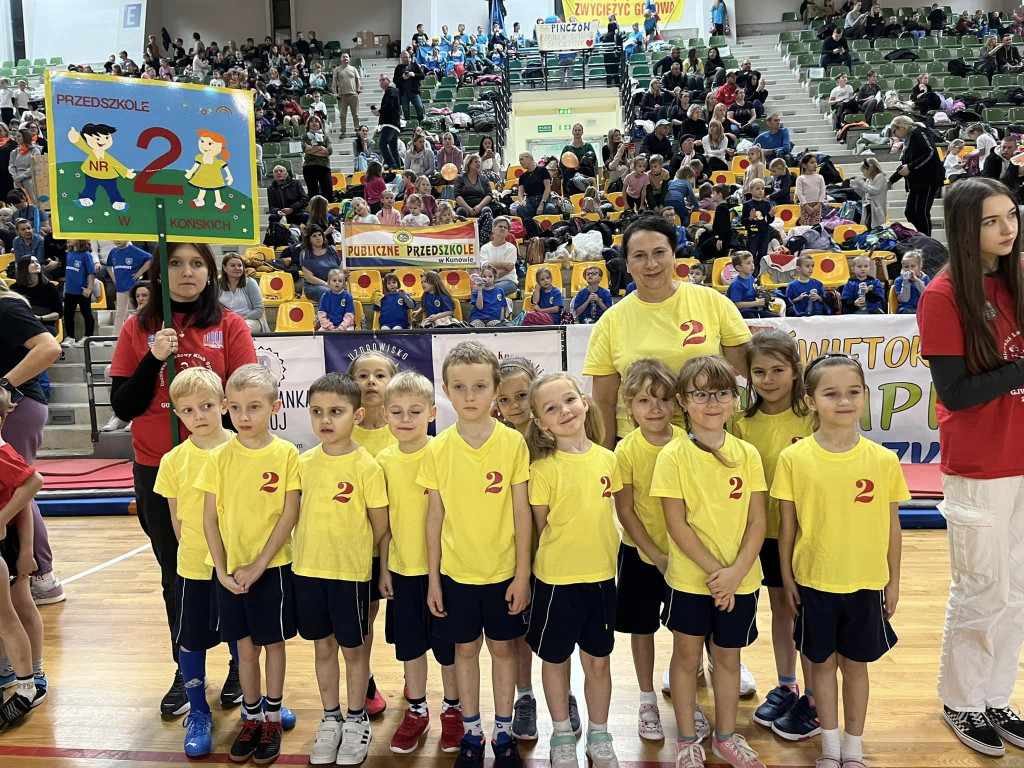 Przedszkole nr 2 na Świętokrzyskiej Olimpiadzie Przedszkolaka