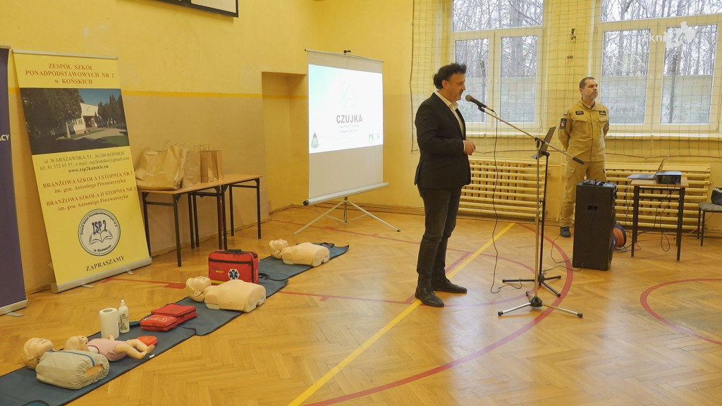 Lekcja o bezpieczeństwie w koneckiej Kanadzie [wideo, zdjęcia]