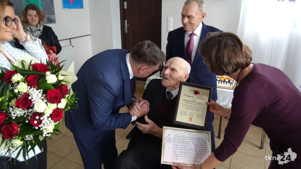 Sto lat pana Edwarda z Radwanowa-Kolonii! [wideo, zdjęcia]