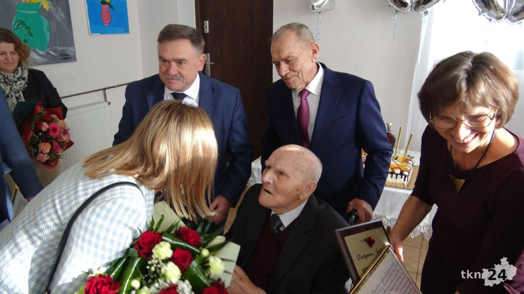 Sto lat pana Edwarda z Radwanowa-Kolonii! [wideo, zdjęcia]