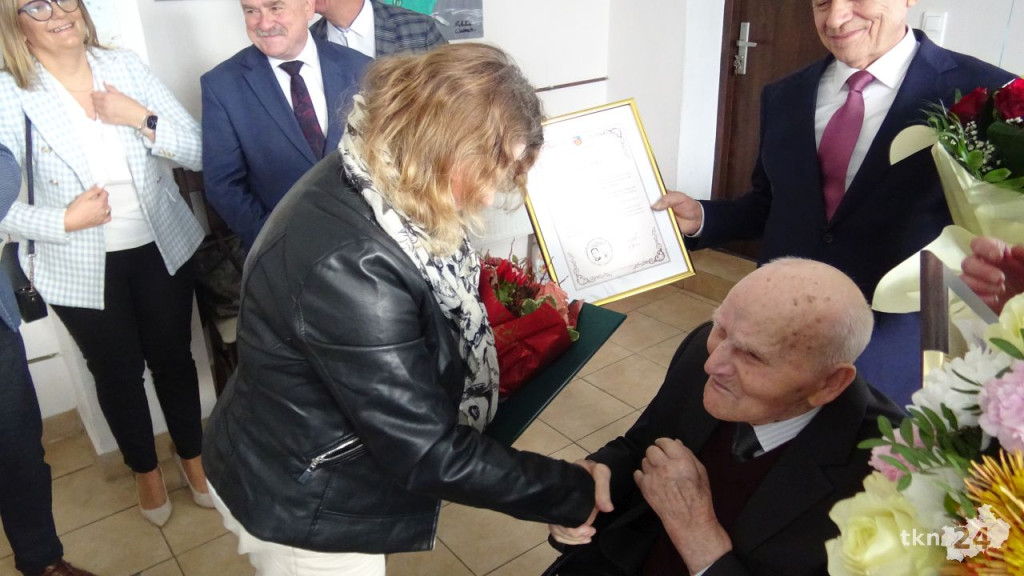 Sto lat pana Edwarda z Radwanowa-Kolonii! [wideo, zdjęcia]