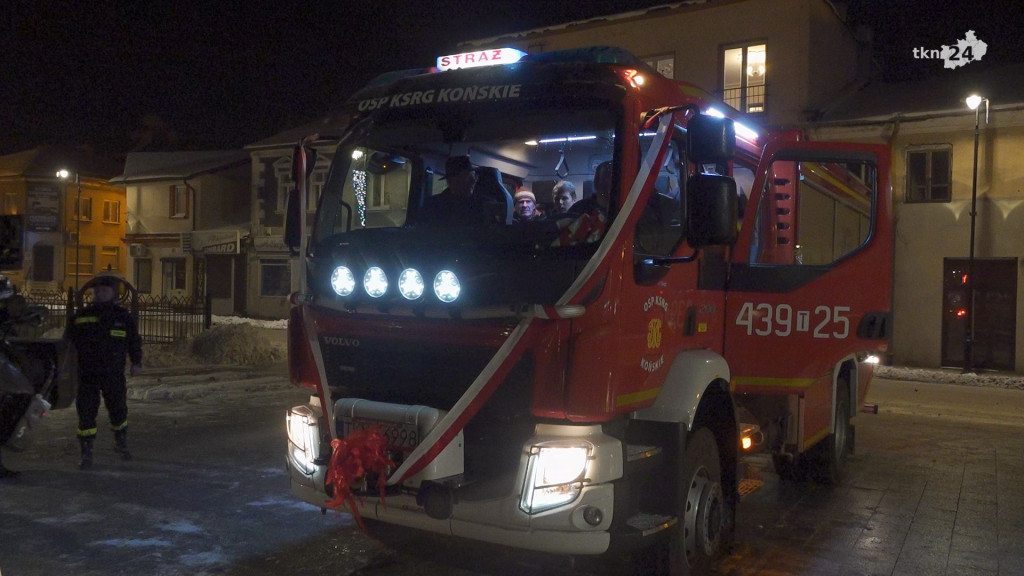 OSP Końskie powitało nowy wóz pożarniczy [fotorelacja]
