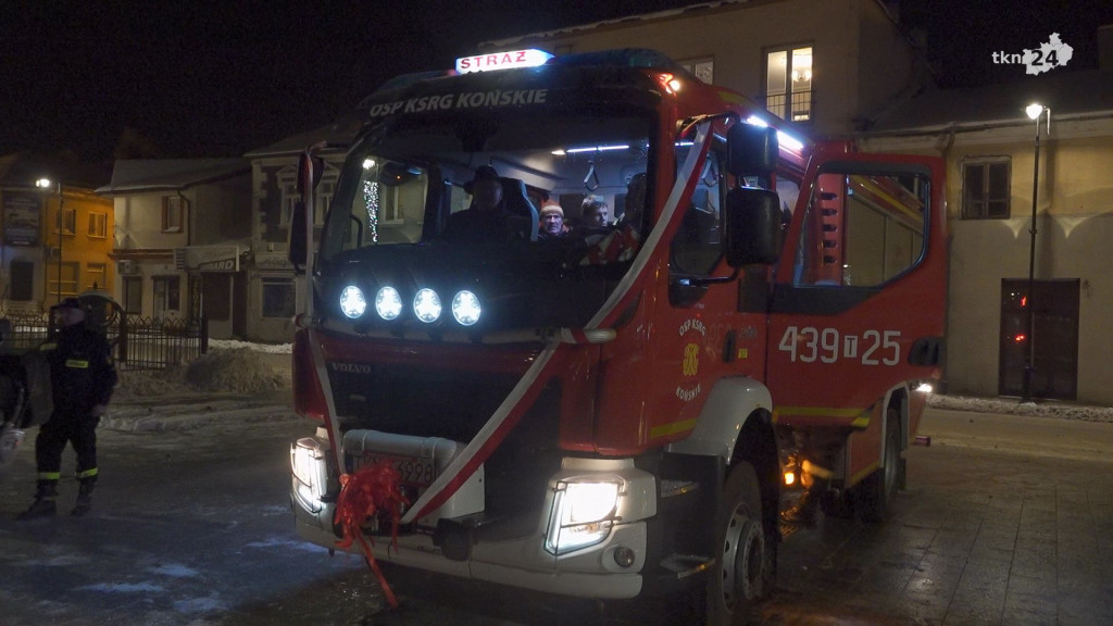 OSP Końskie powitało nowy wóz pożarniczy [fotorelacja]