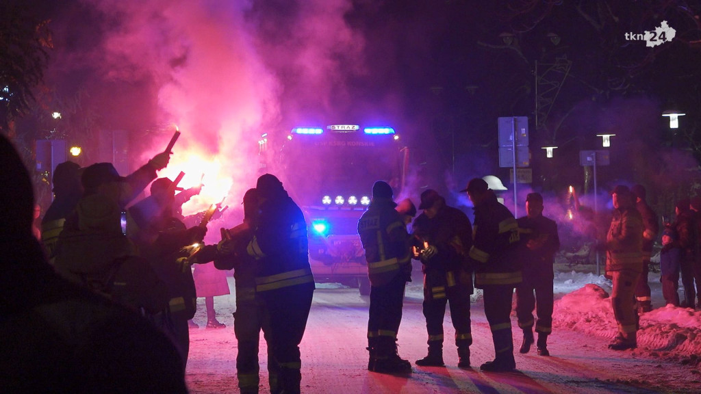 Wielka radość w OSP Końskie. Zobaczcie jak druhowie witali wóz [wideo, zdjęcia]