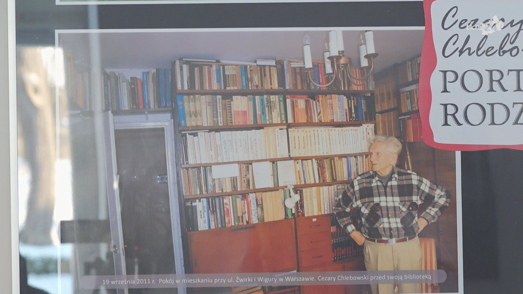 O Cezarym Chlebowskim w koneckiej Bibliotece [wideo, zdjęcia]