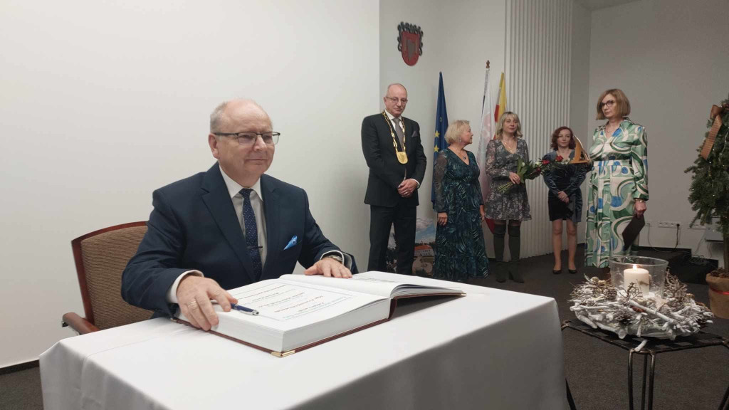 Krzysztof Obratański honorowym obywatelem miasta Šaľa na Słowacji [zdjęcia]