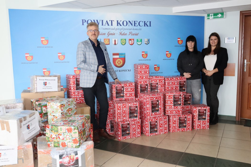 Starosta konecki pojedzie z darami na Wileńszczyznę [zdjęcia]