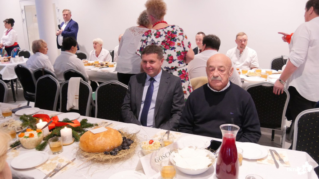 Koła Gospodyń Wiejskich spotkały się na wspólnej wigilii [wideo, zdjęcia]