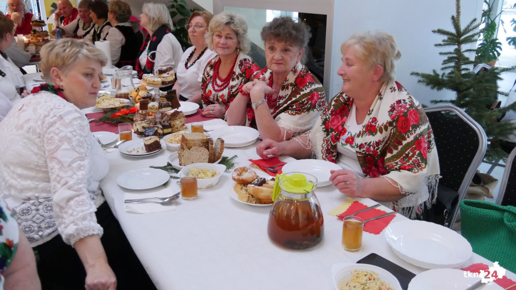 Koła Gospodyń Wiejskich spotkały się na wspólnej wigilii [wideo, zdjęcia]
