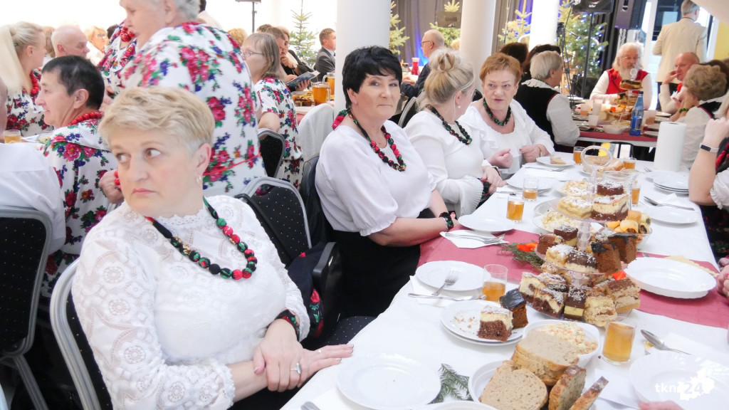 Koła Gospodyń Wiejskich spotkały się na wspólnej wigilii [wideo, zdjęcia]