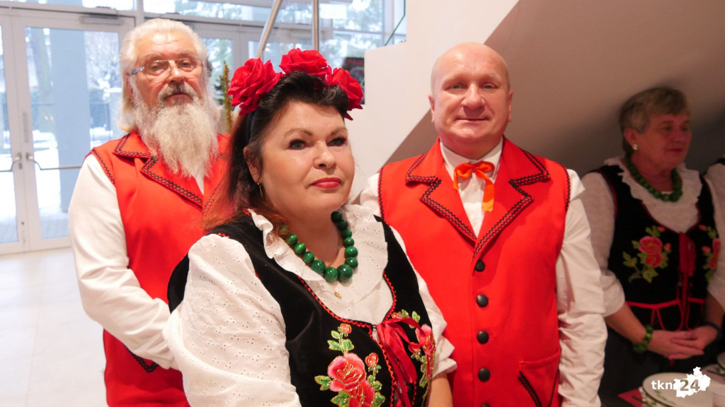 Koła Gospodyń Wiejskich spotkały się na wspólnej wigilii [wideo, zdjęcia]