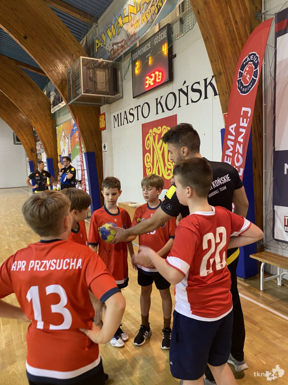 Wielkie gwiazdy piłki ręcznej szkoliły dzieci z Końskich [zdjęcia]