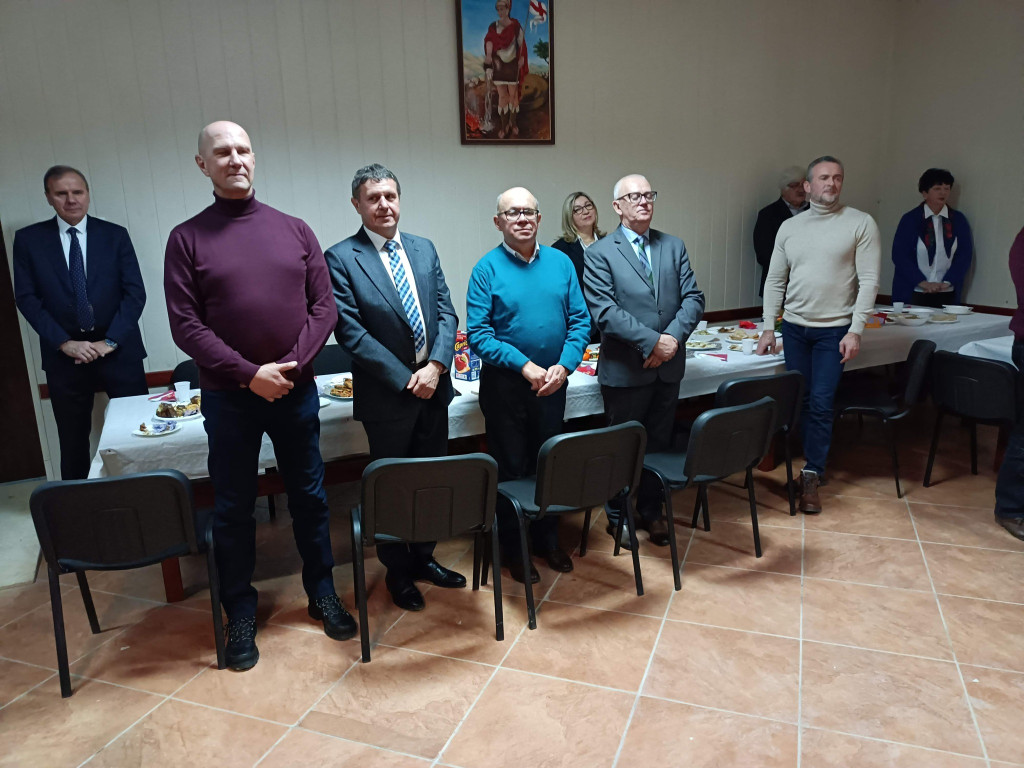 Opłatkowe spotkanie w miejscowości Wąsosz z medalami dla druhów [zdjęcia]