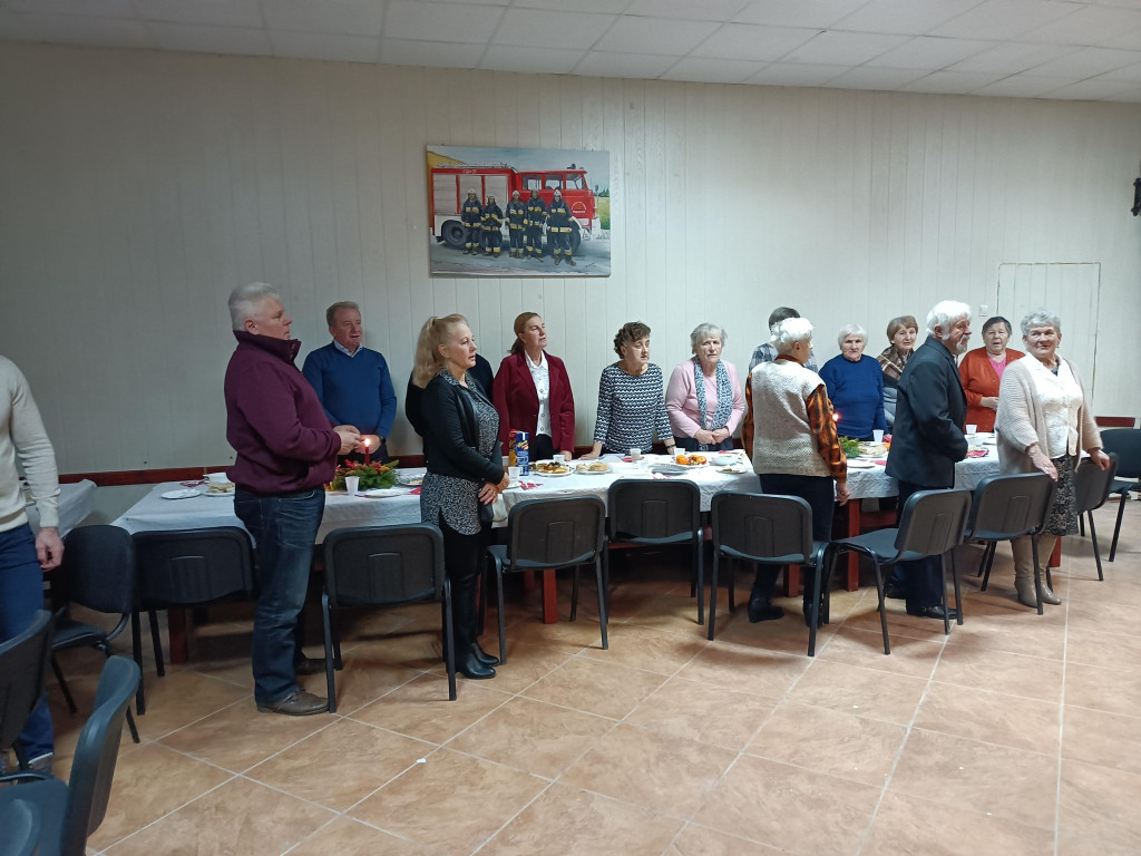 Opłatkowe spotkanie w miejscowości Wąsosz z medalami dla druhów [zdjęcia]
