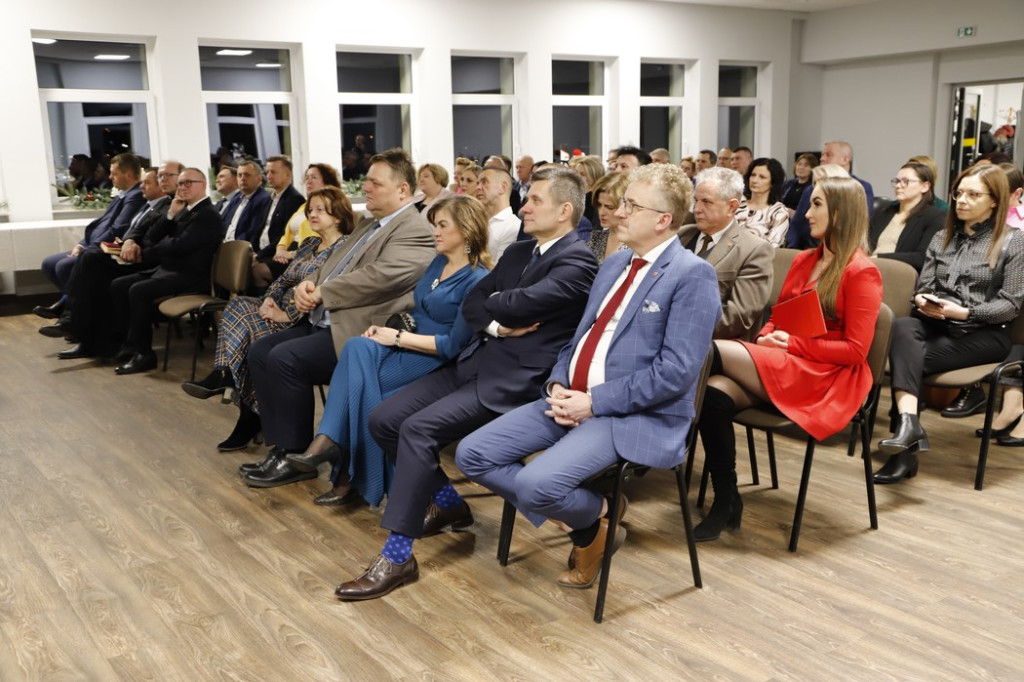 Podzielili się opłatkiem w Starostwie Powiatowym [zdjęcia]