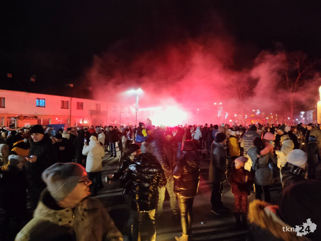 Końskie: Tak powitaliśmy 2024 rok! [wideo, zdjęcia]