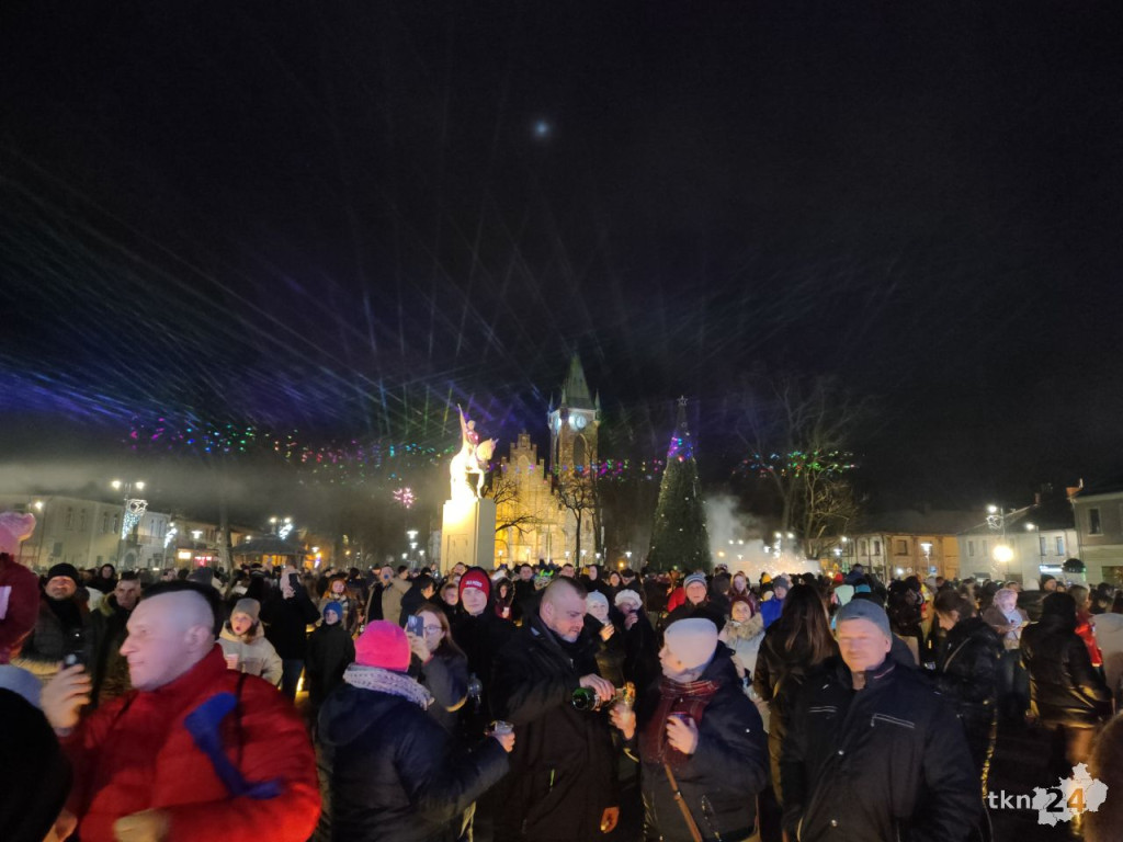 Końskie: Tak powitaliśmy 2024 rok! [wideo, zdjęcia]