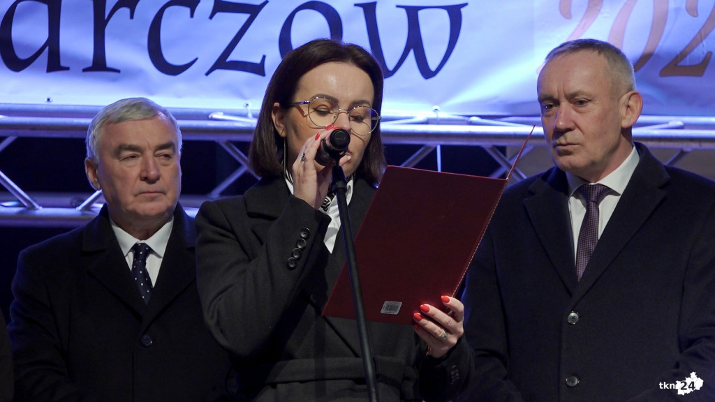 Gowarczów miastem! Niezwykłe powitanie Nowego Roku [wideo, zdjęcia]