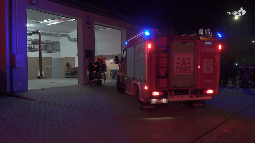 Powitanie nowego, lekkiego wozu gaśniczego w Fałkowie [wideo, zdjęcia]