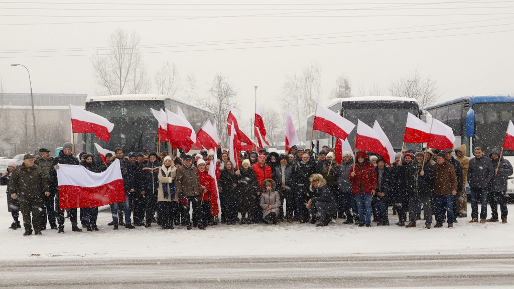 Konecczanie na `Proteście Wolnych Polaków` [zdjęcia]