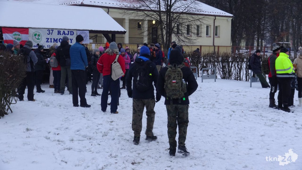Około 150 osób ruszyło na trasę Rajdu Zimowego [wideo, zdjęcia]