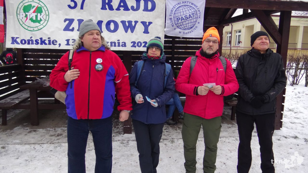 Około 150 osób ruszyło na trasę Rajdu Zimowego [wideo, zdjęcia]