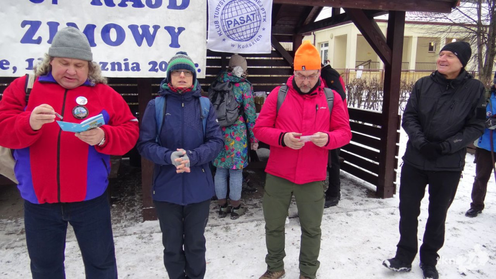 Około 150 osób ruszyło na trasę Rajdu Zimowego [wideo, zdjęcia]