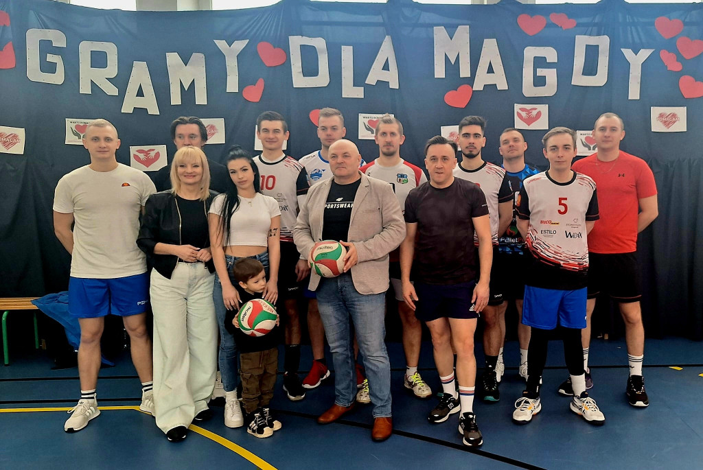 W Niekłaniu zagrali w siatkówkę dla Magdaleny [zdjęcia]