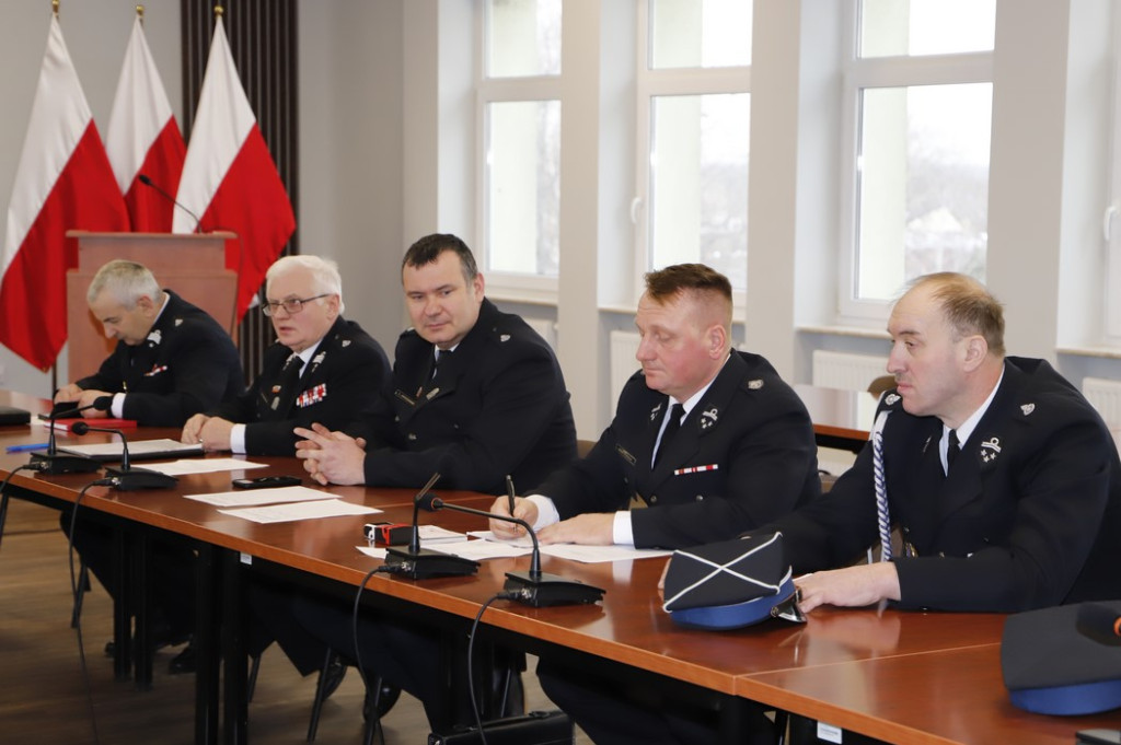 Podsumowali działania straży pożarnej w 2023 roku [zdjęcia]