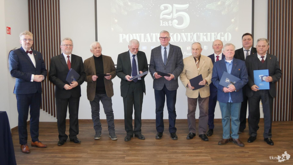 Jubileusz 25-lecia powiatu koneckiego. Relacja wideo i foto