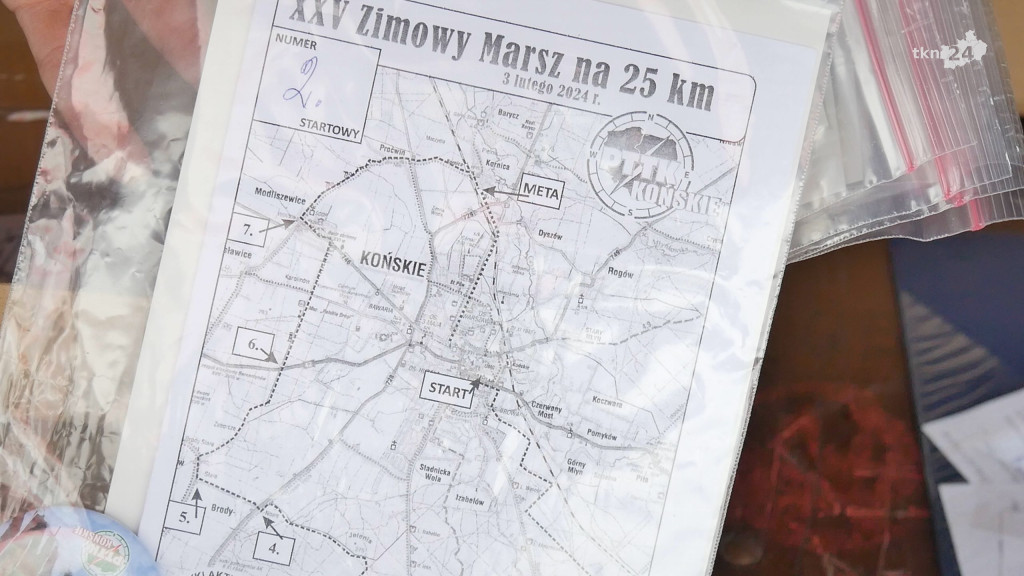 Z Końskich do Kornicy. XXV Zimowy Marsz [wideo, zdjęcia]