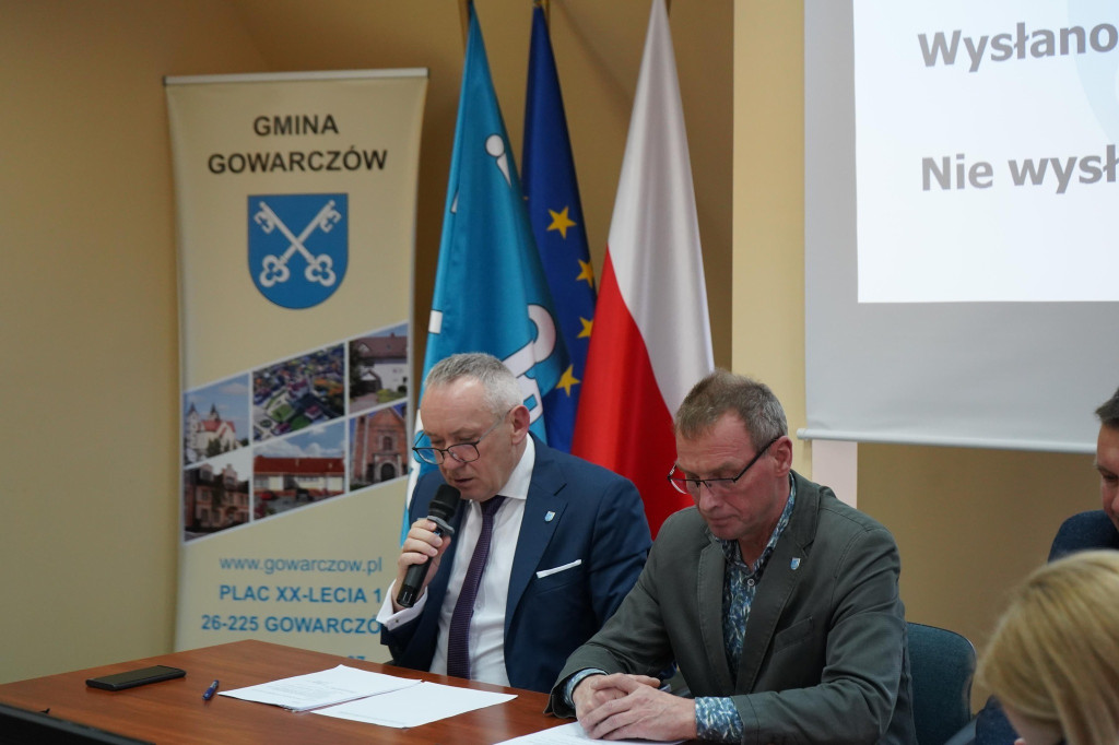 Środki z Polskiego Ładu na oświetlenie w gminie Gowarczów [zdjęcia]