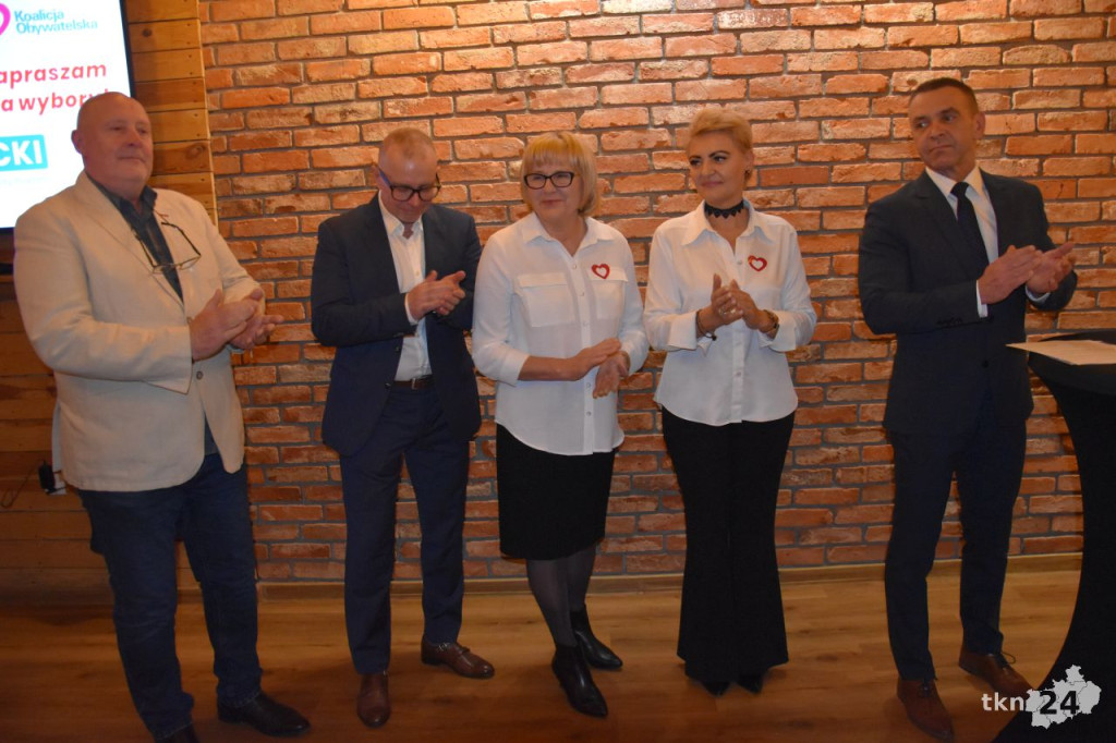 Koalicja Obywatelska zaprezentowała listy i udzieliła poparcia Owczarkowi [wideo, zdjęcia]