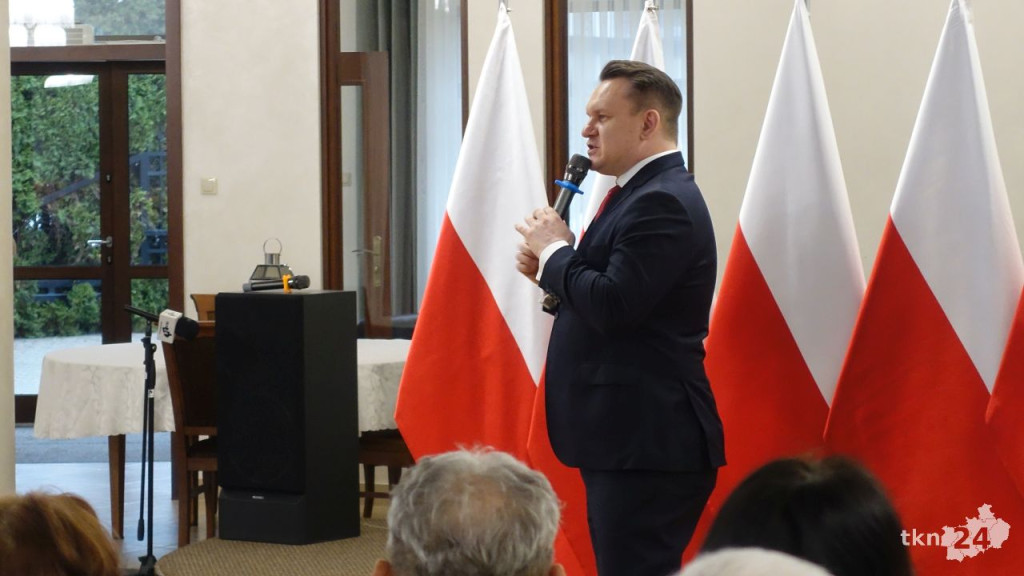 Europoseł Tarczyński w Końskich. Z poparciem dla Werensa i o przyszłości Polski w UE [wideo, zdjęcia]