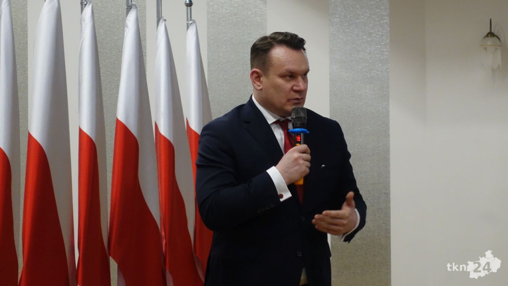 Europoseł Tarczyński w Końskich. Z poparciem dla Werensa i o przyszłości Polski w UE [wideo, zdjęcia]