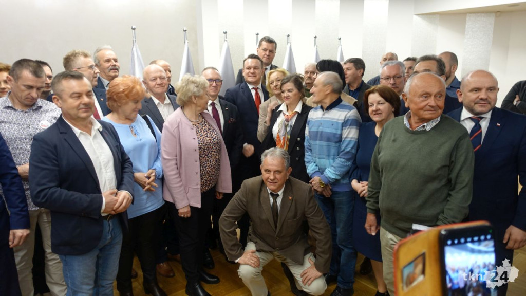Europoseł Tarczyński w Końskich. Z poparciem dla Werensa i o przyszłości Polski w UE [wideo, zdjęcia]