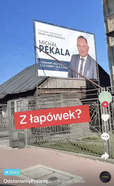 Burmistrz Radoszyc znieważany na TikToku? Sprawę badają śledczy