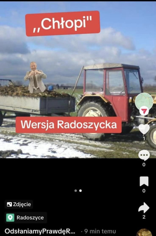 Burmistrz Radoszyc znieważany na TikToku? Sprawę badają śledczy