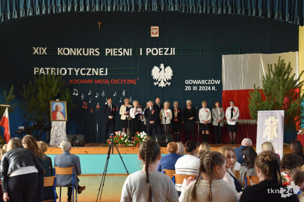 XIX Konkurs Pieśni i Poezji Patriotycznej w Gowarczowie [wideo, zdjęcia]