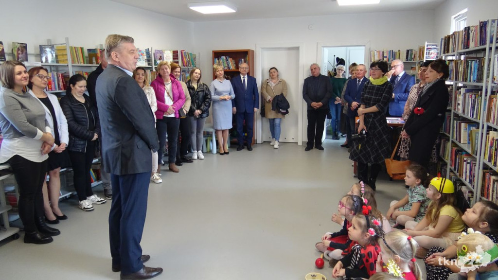 Filia biblioteki w Dziebałtowie jak nowa! [wideo, zdjęcia]