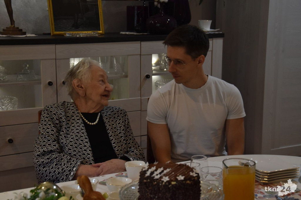 Pani Władysława z Końskich skończyła 100 lat [wideo, zdjęcia]