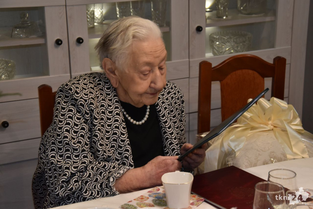 Pani Władysława z Końskich skończyła 100 lat [wideo, zdjęcia]
