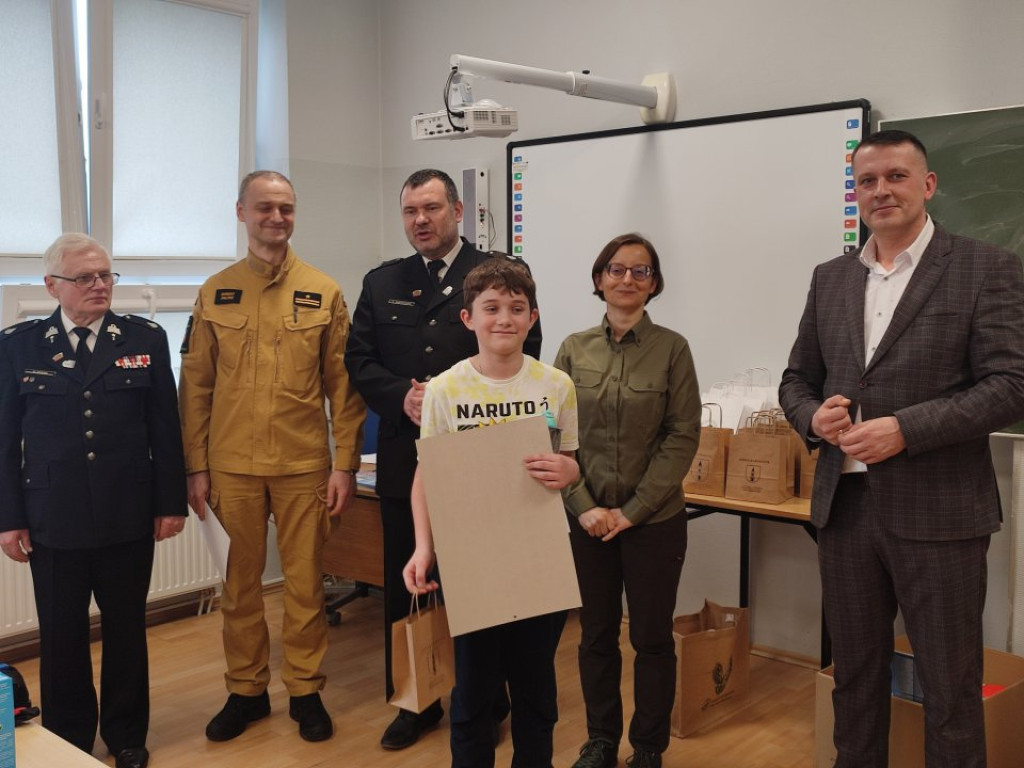 Rywalizowali w gminnych eliminacjach do Ogólnopolskiego Turnieju Wiedzy Pożarniczej [zdjęcia]