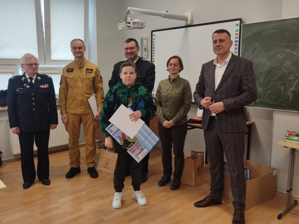 Rywalizowali w gminnych eliminacjach do Ogólnopolskiego Turnieju Wiedzy Pożarniczej [zdjęcia]