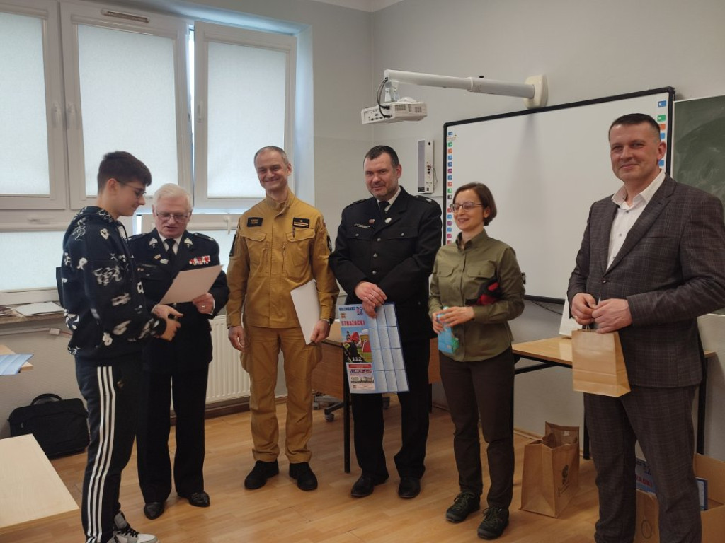 Rywalizowali w gminnych eliminacjach do Ogólnopolskiego Turnieju Wiedzy Pożarniczej [zdjęcia]