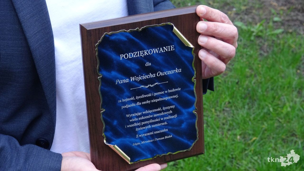 Tomek Białek ma upragniony podjazd! [wideo, zdjęcia]