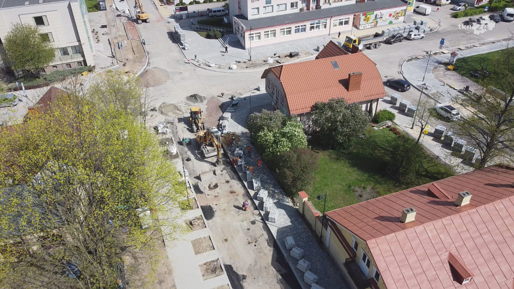 W najbliższe dni drogi w centrum Końskich będą zamknięte [wideo, zdjęcia]
