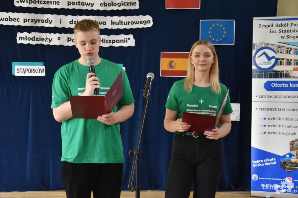 Młodzież ze Stąporkowa podsumowała projekt w Hiszpanii w ramach programu Erasmus+ [wideo, zdjęcia]