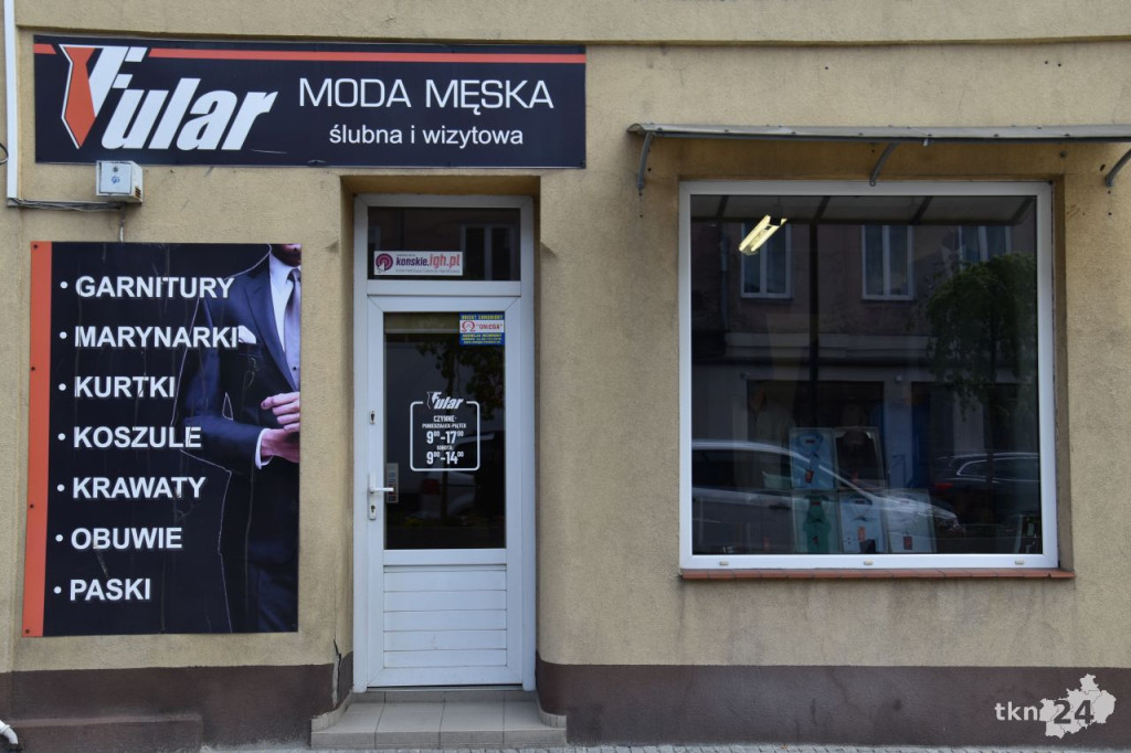 Salon mody męskiej Fular w Końskich prezentuje swój asortyment [wideo, zdjęcia]