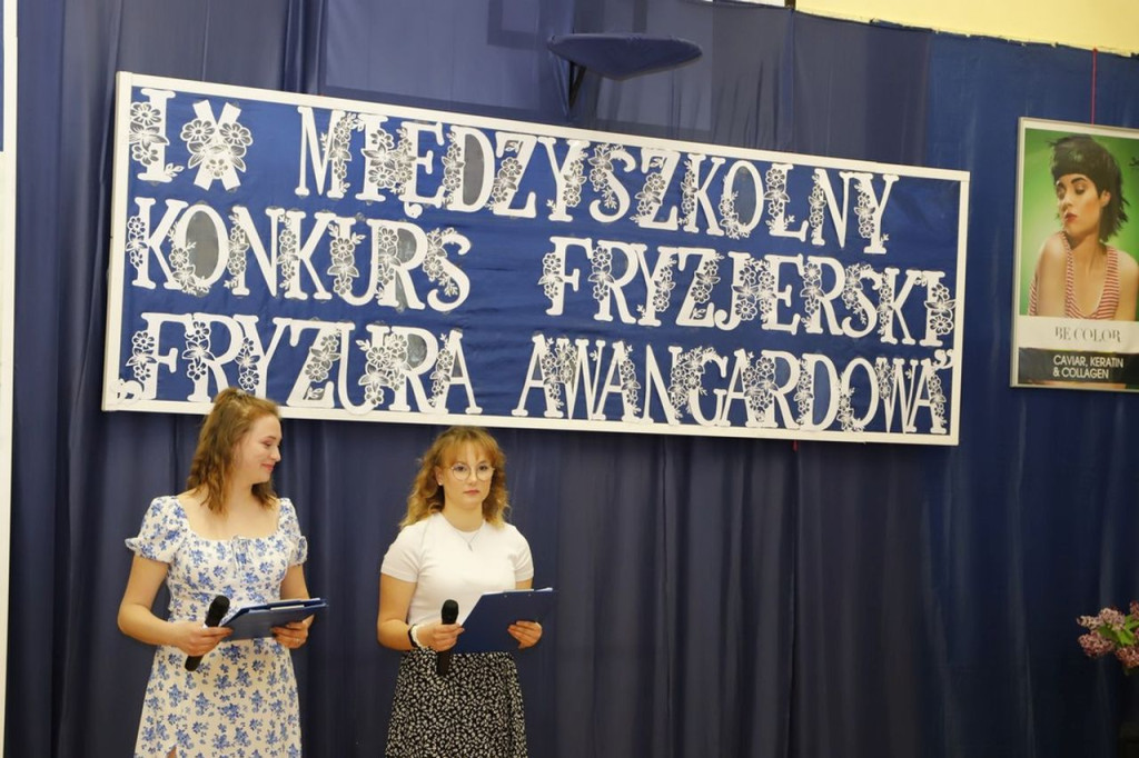 IX Międzyszkolny Konkurs Fryzjerski w awangardowym stylu [wideo, zdjęcia]